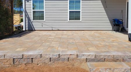 paver patio installation