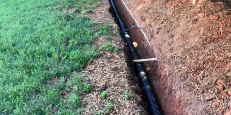 fixing drainage issues