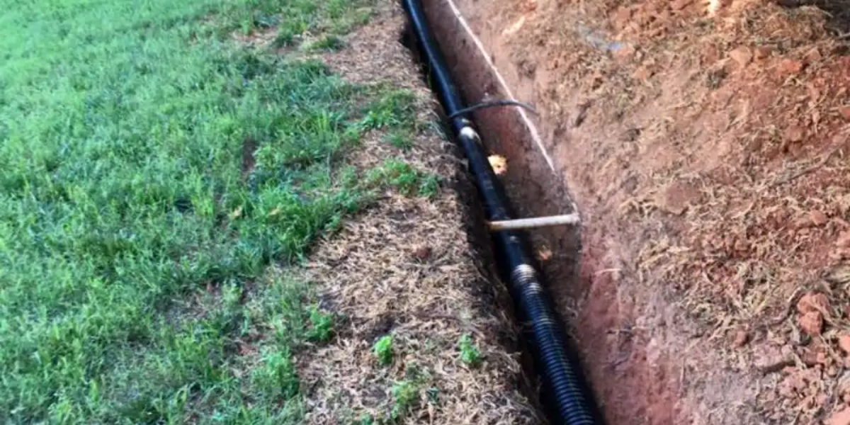 fixing drainage issues
